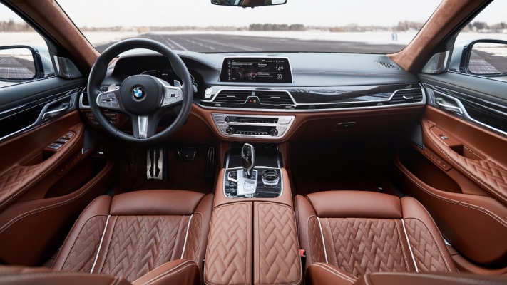 BMW 745Le 2019. Desktop wallpaper