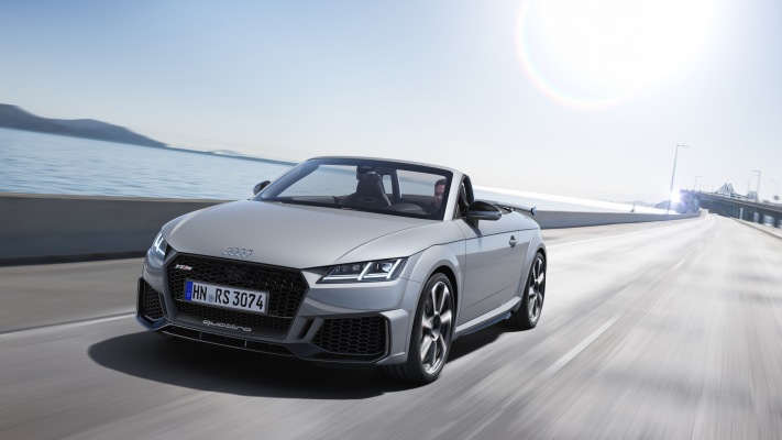 Audi TT RS Roadster 2020. Desktop wallpaper