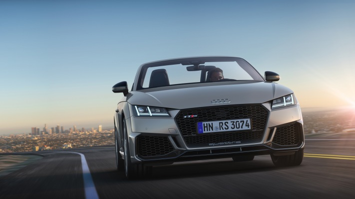Audi TT RS Roadster 2020. Desktop wallpaper