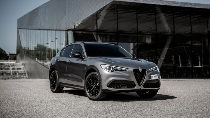 Alfa Romeo Stelvio B-Tech 2018. Desktop wallpaper