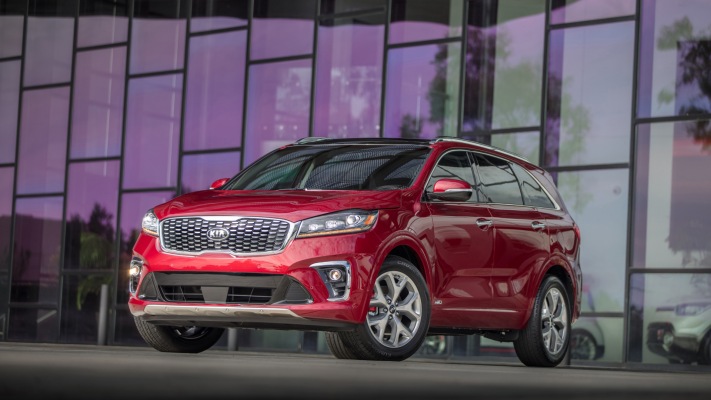 Kia Sorento SX USA Version 2018. Desktop wallpaper