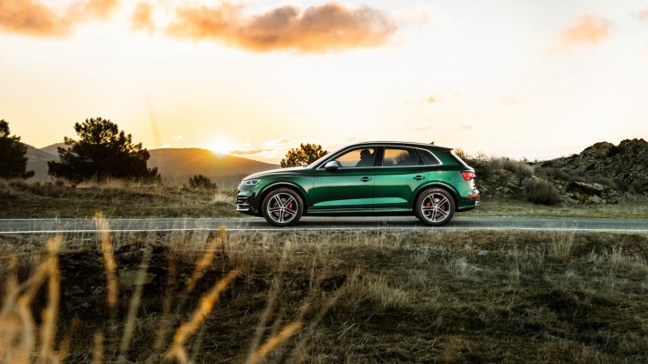 Audi SQ5 TDI 2019. Desktop wallpaper