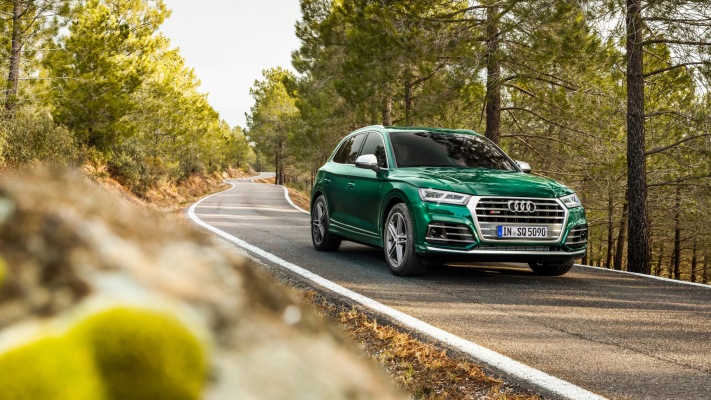 Audi SQ5 TDI 2019. Desktop wallpaper