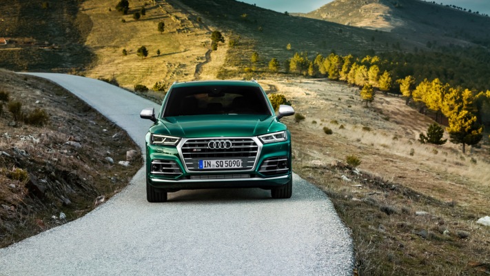 Audi SQ5 TDI 2019. Desktop wallpaper