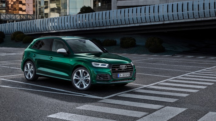 Audi SQ5 TDI 2019. Desktop wallpaper