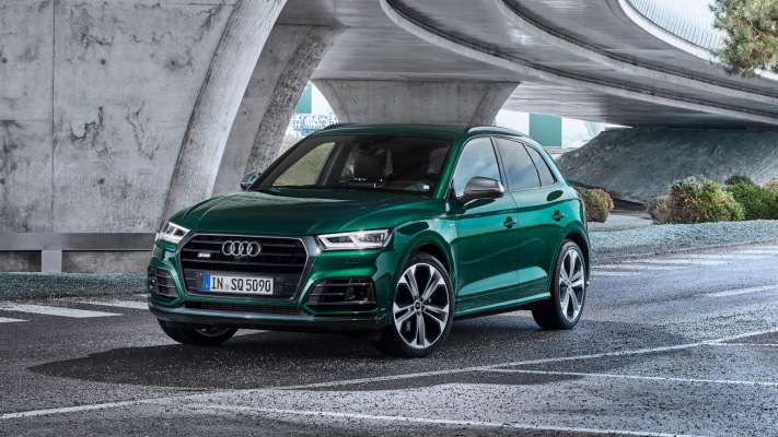 Audi SQ5 TDI 2019. Desktop wallpaper