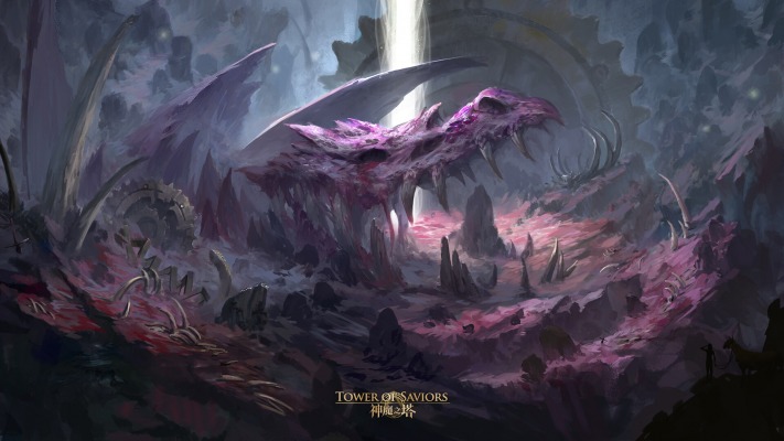 Tower of Saviors. Desktop wallpaper