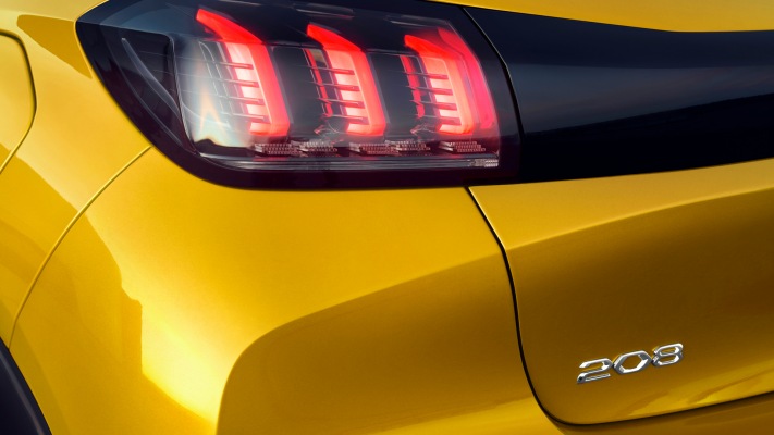 Peugeot 208 GT Line 2019. Desktop wallpaper