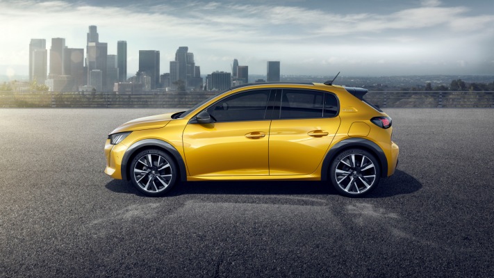 Peugeot 208 GT Line 2019. Desktop wallpaper