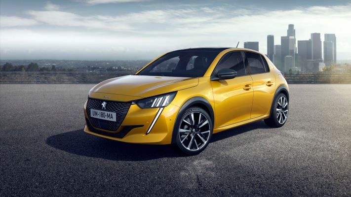 Peugeot 208 GT Line 2019. Desktop wallpaper