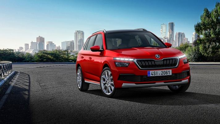 Skoda Kamiq 2019. Desktop wallpaper