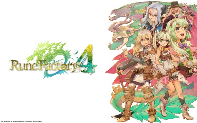 Rune Factory 4. Desktop wallpaper