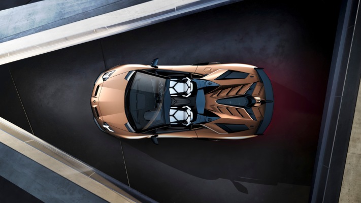 Lamborghini Aventador SVJ Roadster 2019. Desktop wallpaper