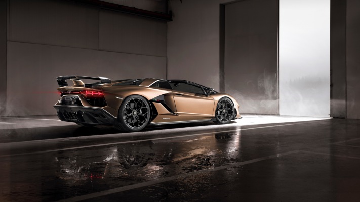 Lamborghini Aventador SVJ Roadster 2019. Desktop wallpaper