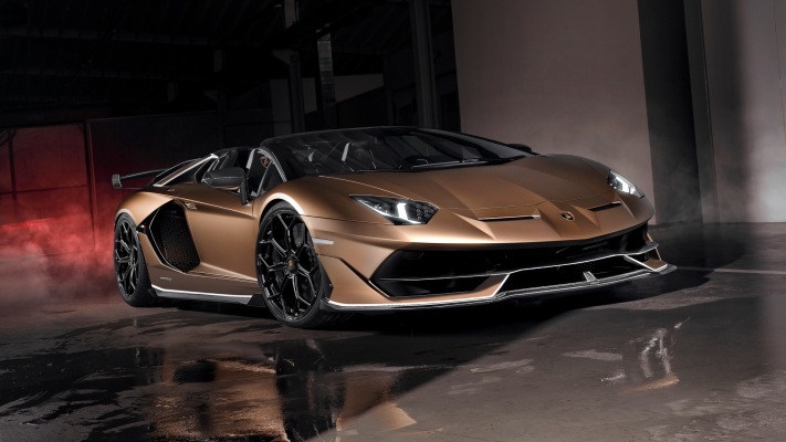 Lamborghini Aventador SVJ Roadster 2019. Desktop wallpaper