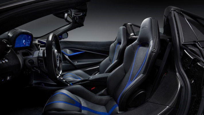 McLaren 720S Spider MSO 2019. Desktop wallpaper