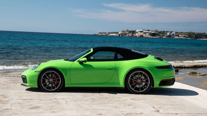 Porsche 911 Carrera S Cabriolet 2019. Desktop wallpaper