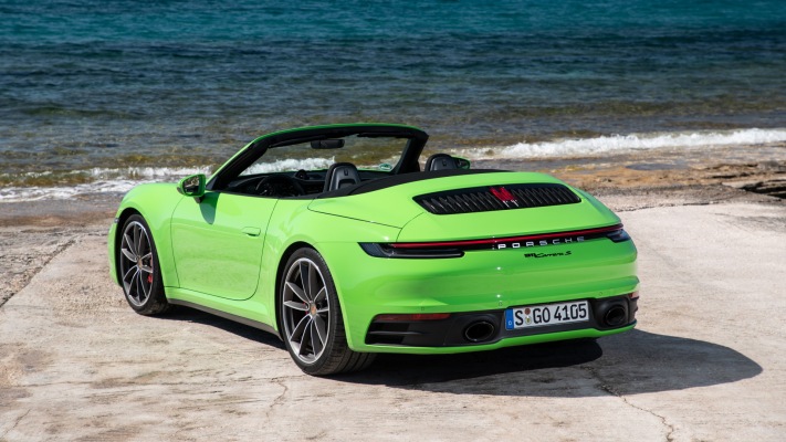 Porsche 911 Carrera S Cabriolet 2019. Desktop wallpaper
