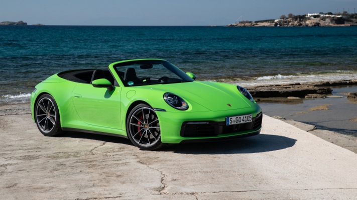 Porsche 911 Carrera S Cabriolet 2019. Desktop wallpaper