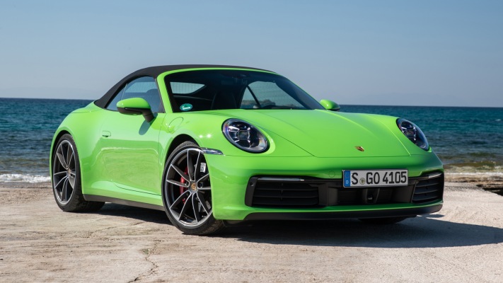 Porsche 911 Carrera S Cabriolet 2019. Desktop wallpaper