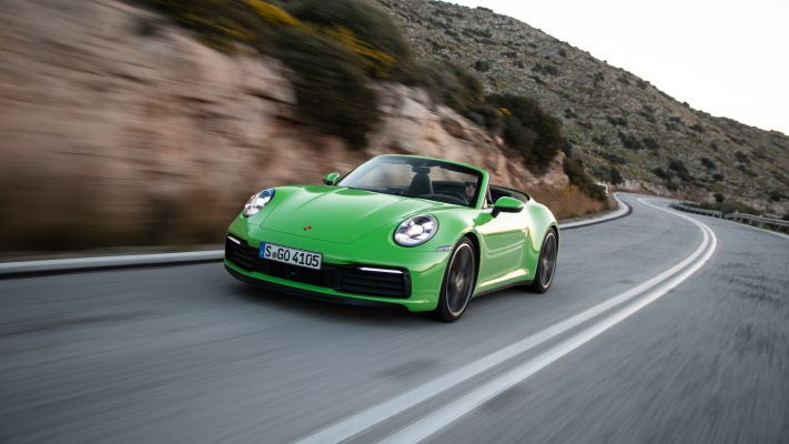 Porsche 911 Carrera S Cabriolet 2019. Desktop wallpaper