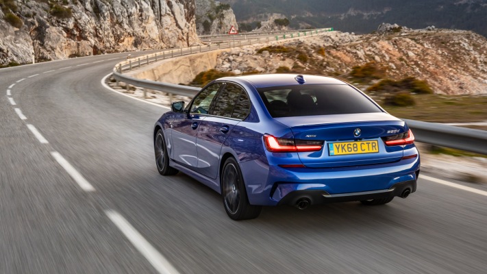 BMW 320d xDrive UK Version 2019. Desktop wallpaper
