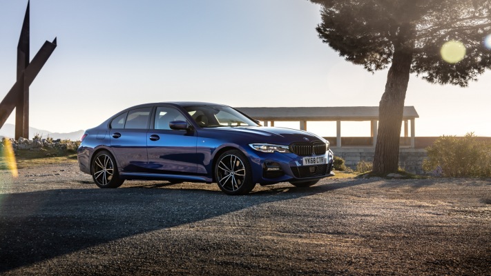 BMW 320d xDrive UK Version 2019. Desktop wallpaper