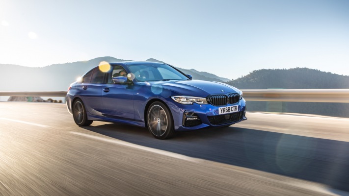 BMW 320d xDrive UK Version 2019. Desktop wallpaper