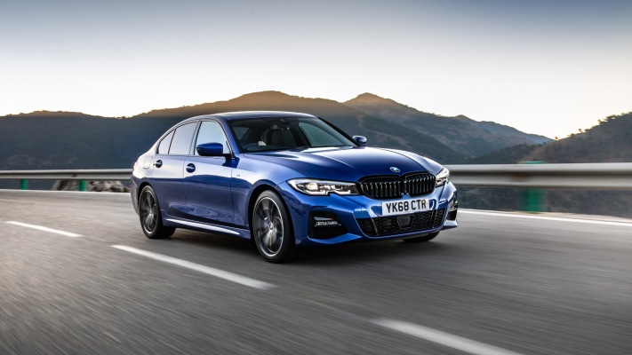 BMW 320d xDrive UK Version 2019. Desktop wallpaper