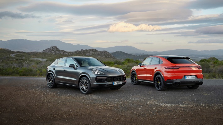 Porsche Cayenne Coupe 2020. Desktop wallpaper