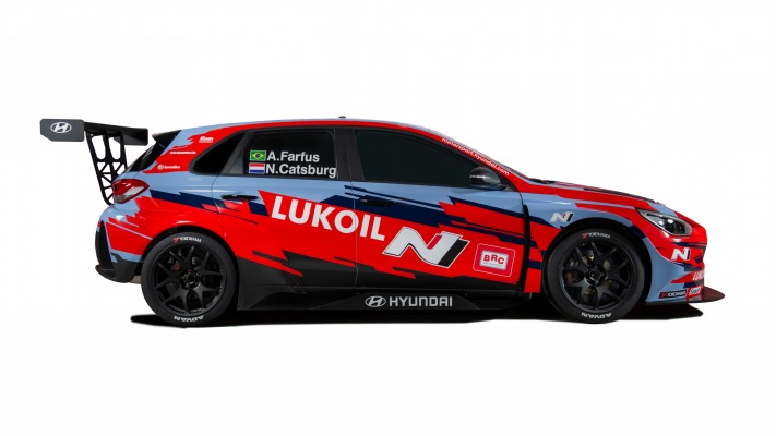 Hyundai i30 N WTCR 2019. Desktop wallpaper