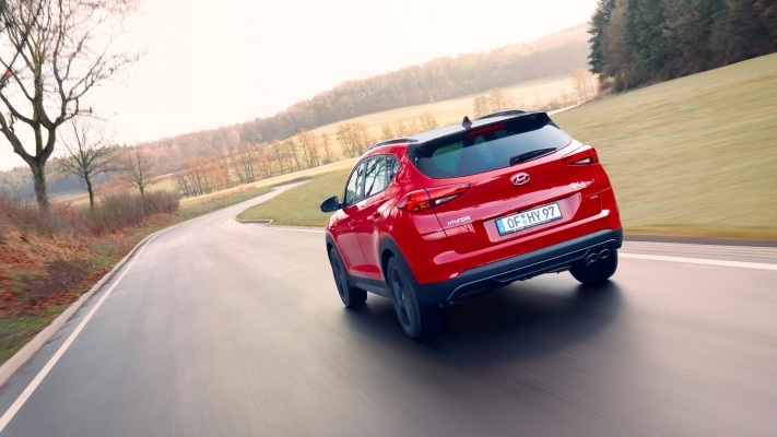 Hyundai Tucson N Line 2019. Desktop wallpaper
