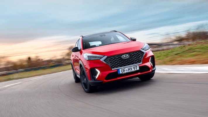 Hyundai Tucson N Line 2019. Desktop wallpaper