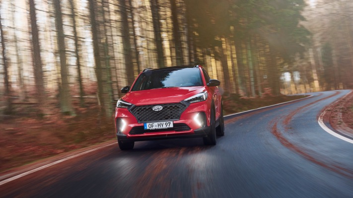 Hyundai Tucson N Line 2019. Desktop wallpaper