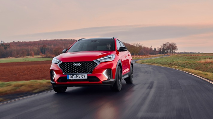 Hyundai Tucson N Line 2019. Desktop wallpaper