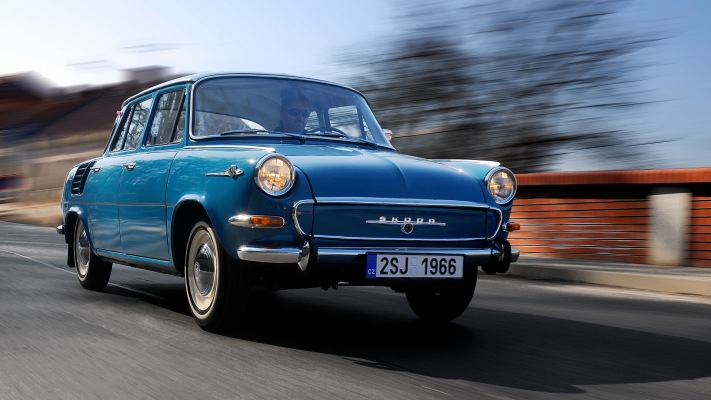 Skoda 1000 MB 1966. Desktop wallpaper