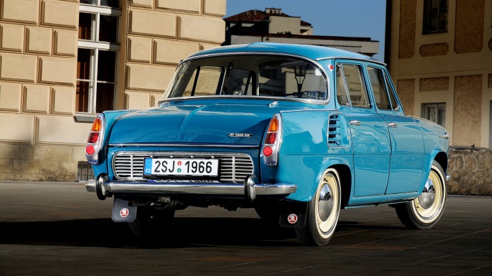 Skoda 1000 MB 1966. Desktop wallpaper