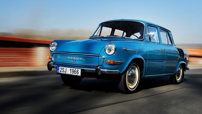 Skoda 1000 MB 1966. Desktop wallpaper