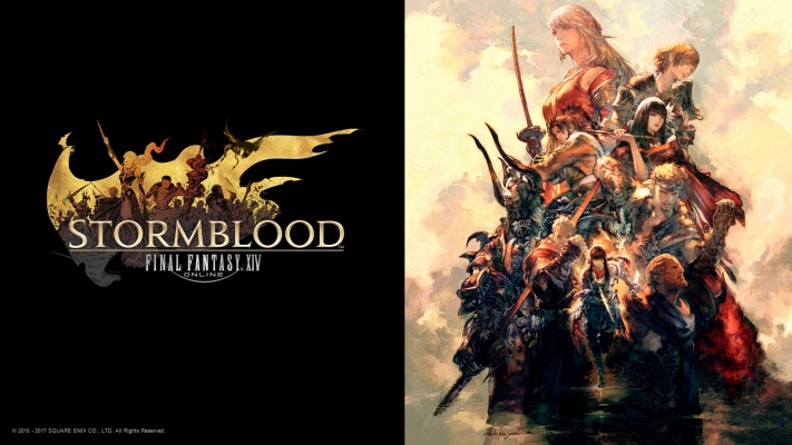Final Fantasy 14: Stormblood. Desktop wallpaper