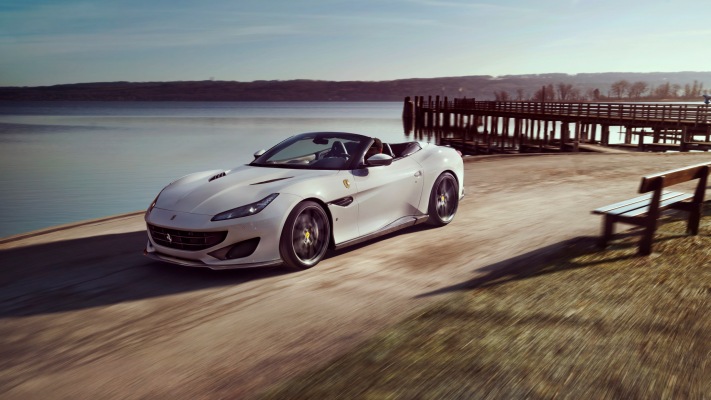 Ferrari Portofino Novitec 2019. Desktop wallpaper
