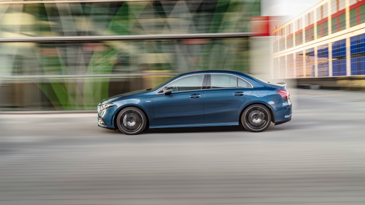 Mercedes-AMG A 35 2020. Desktop wallpaper