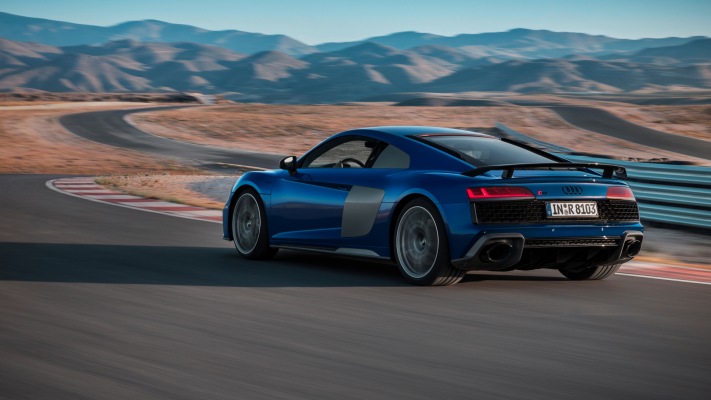 Audi R8 V10 quattro Performance 2019. Desktop wallpaper