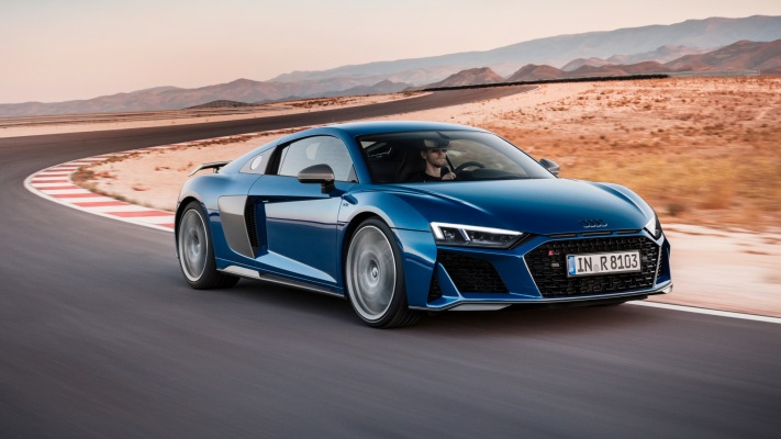 Audi R8 V10 quattro Performance 2019. Desktop wallpaper