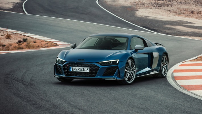 Audi R8 V10 quattro Performance 2019. Desktop wallpaper