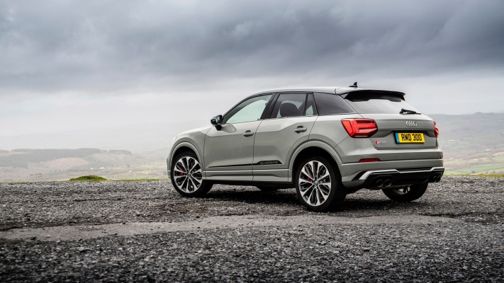 Audi SQ2 UK Version 2019. Desktop wallpaper