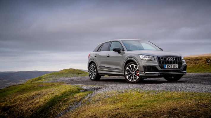 Audi SQ2 UK Version 2019. Desktop wallpaper