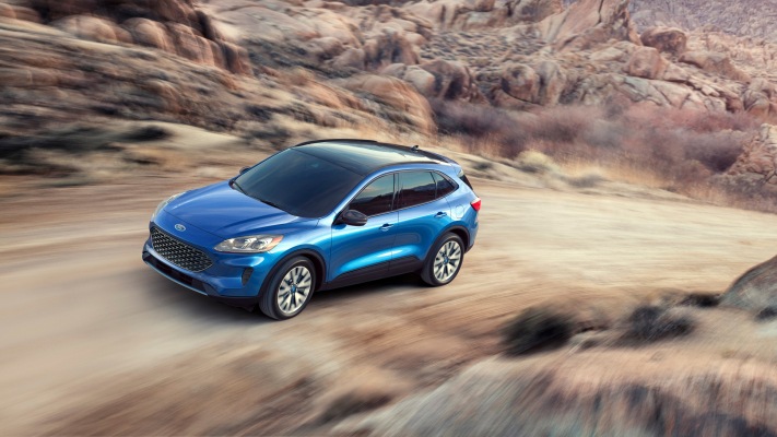 Ford Escape Hybrid Titanium 2020. Desktop wallpaper