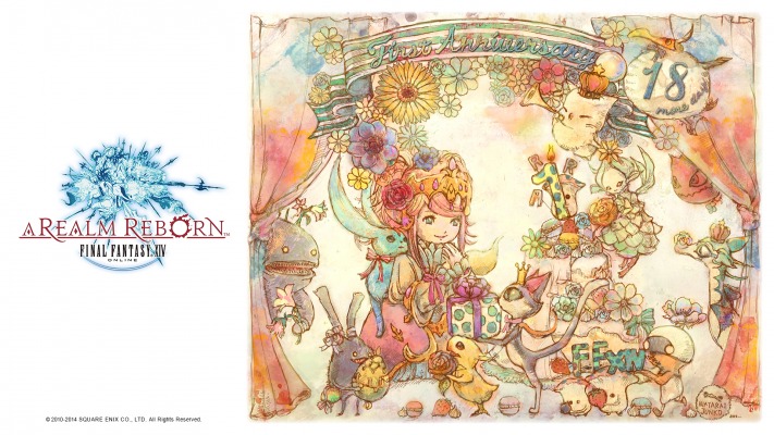 Final Fantasy 14: A Realm Reborn. Desktop wallpaper