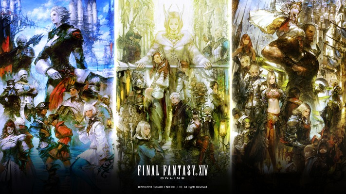 Final Fantasy 14. Desktop wallpaper