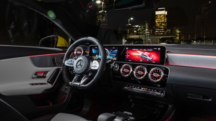Mercedes-AMG CLA 35 4MATIC 2019. Desktop wallpaper